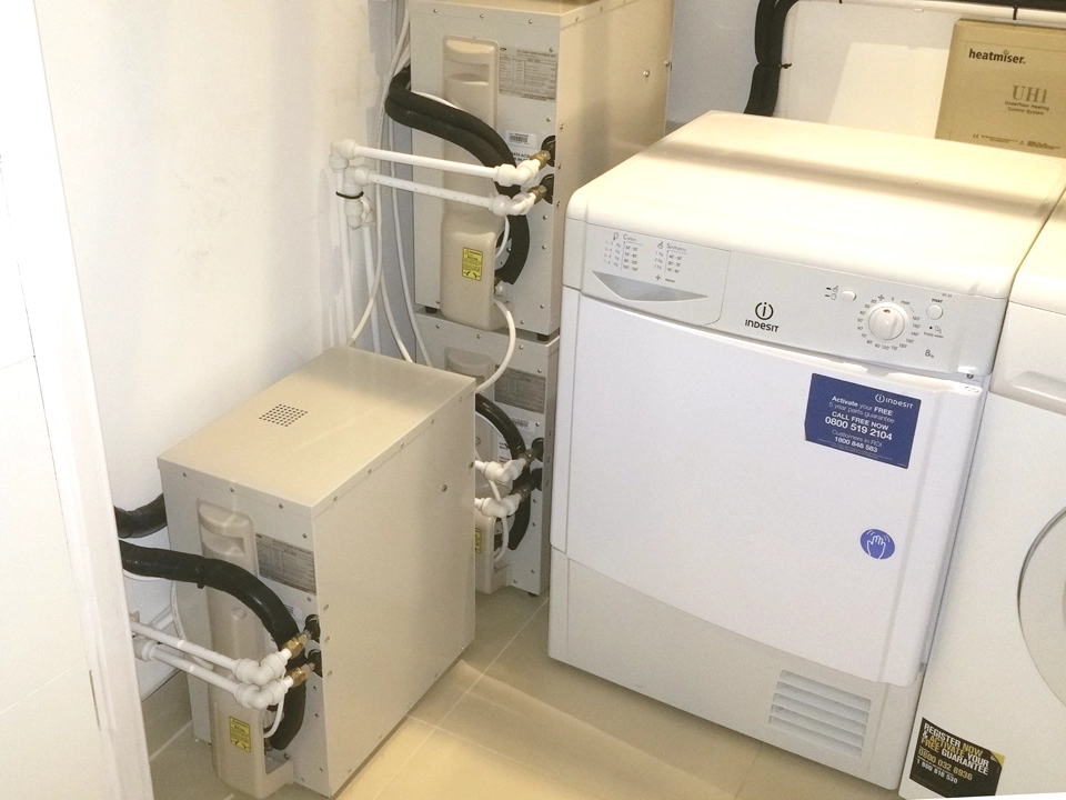 What is completely internal water-cooled air conditioning?