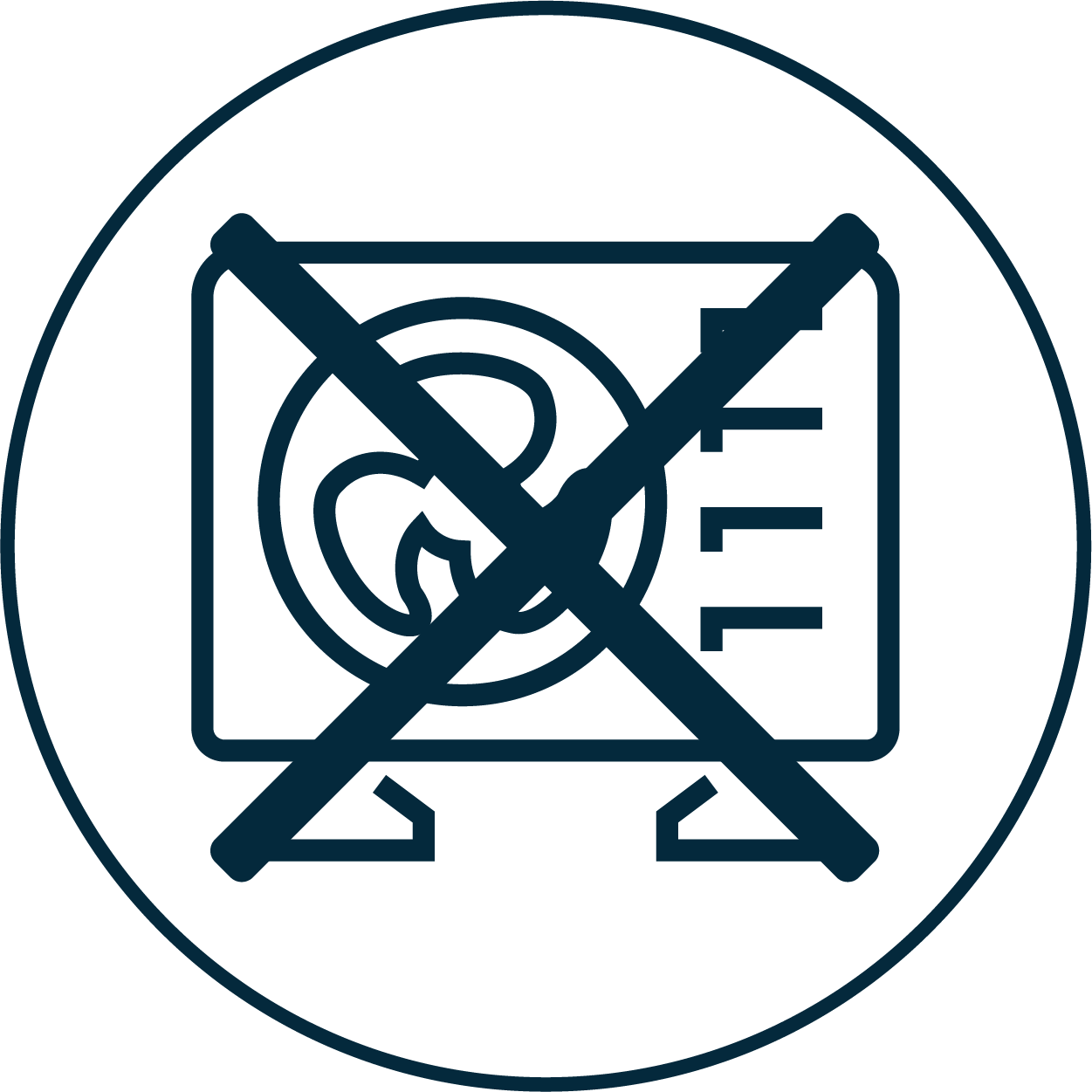 Cool You no outside condenser symbol