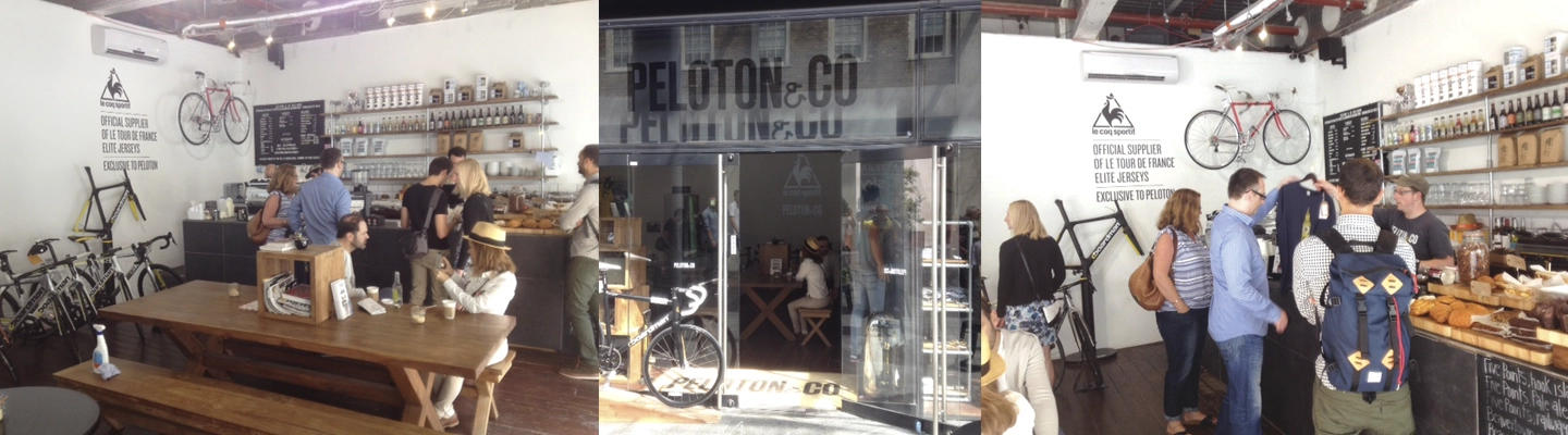 Light Commercial Air Conditioning in London - a cafe / bike shop