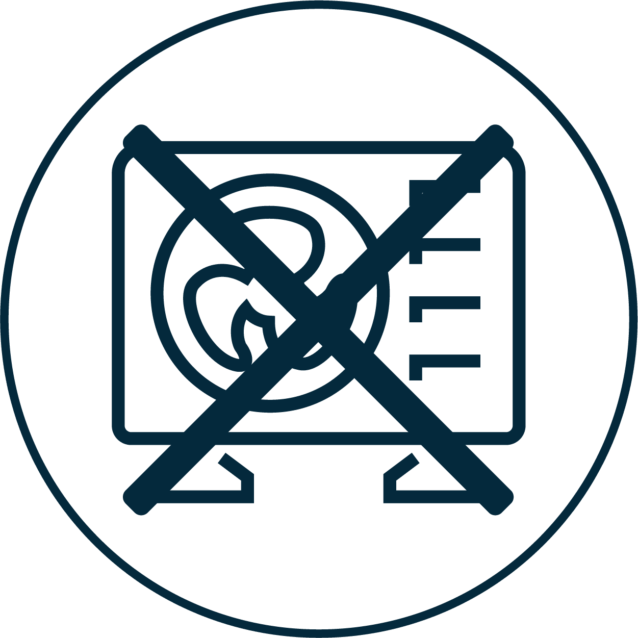 Cool You no outside condenser symbol