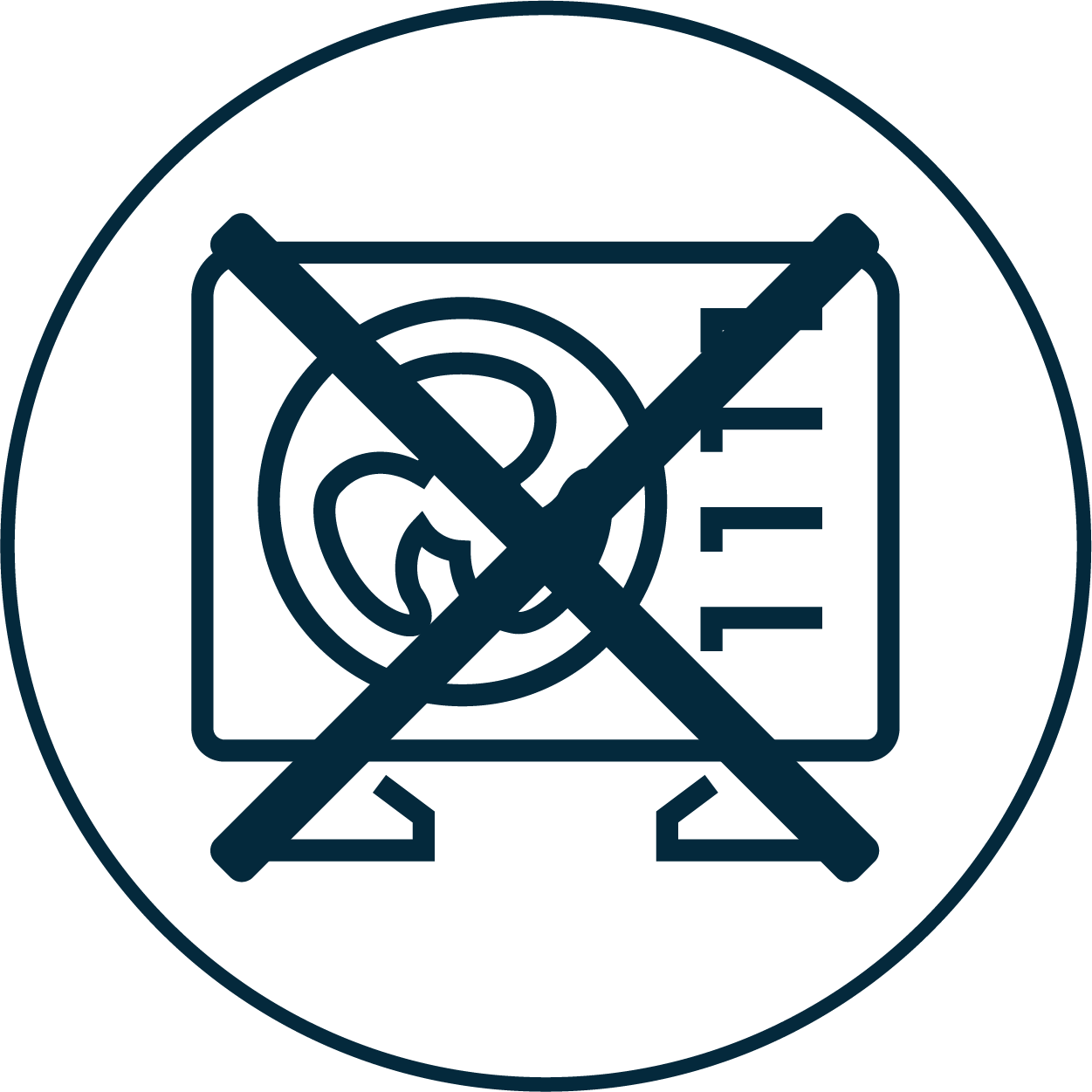 Cool You no outside condenser symbol