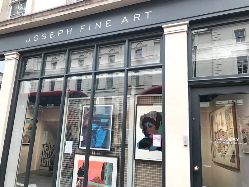 Featured image for “Joseph Fine Art, New Oxford Street, Bloomsbury”